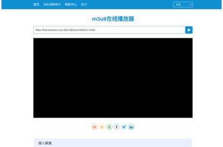 m3u8在线播放器 - M3U8 Player